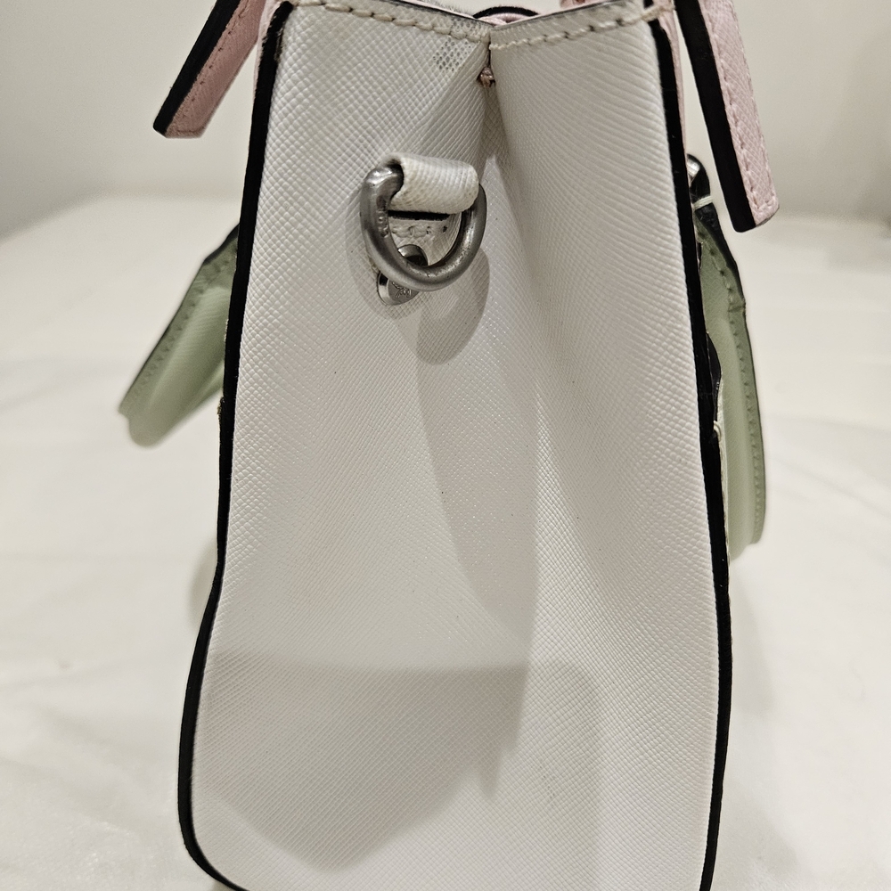 MCM Pink and Cream Women's Bag - Picture 5 of 15